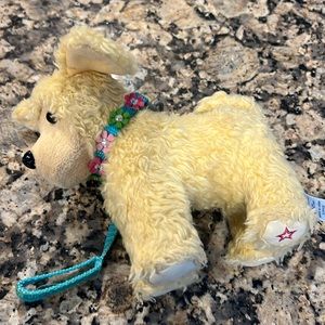 American Girl Doll Labradoodle Poodle Curly Puppy Dog Blond Yellow Apricot 2014